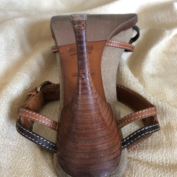 miu miu Vachetta sandals. - Picture 6 of 7